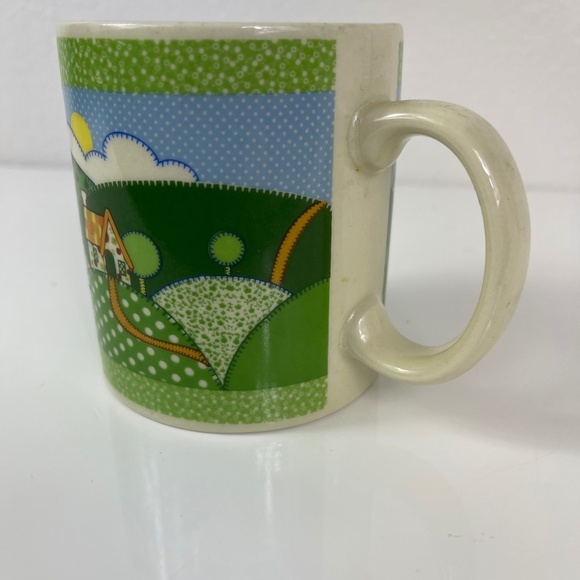 Vintage Otagiri Japan cottage on the hills Mug - Picture 2 of 8